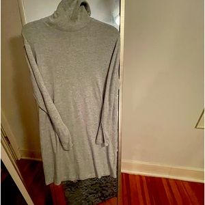 Zara. Size small heather green sweater dress